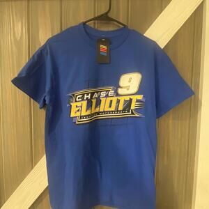 Hendricks Motorsports NASCAR Chase Elliot Blue T-Shirt -  Medium